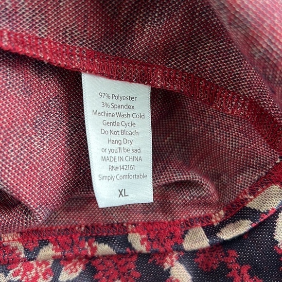 LULAROE Elegant Amelia Dress XL - Picture 6 of 6